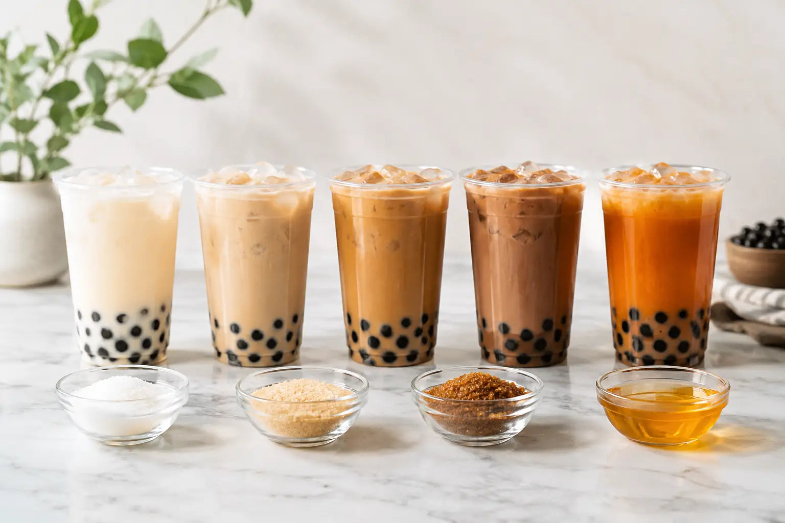 A Guide to Tea Sweetness Levels for Boba