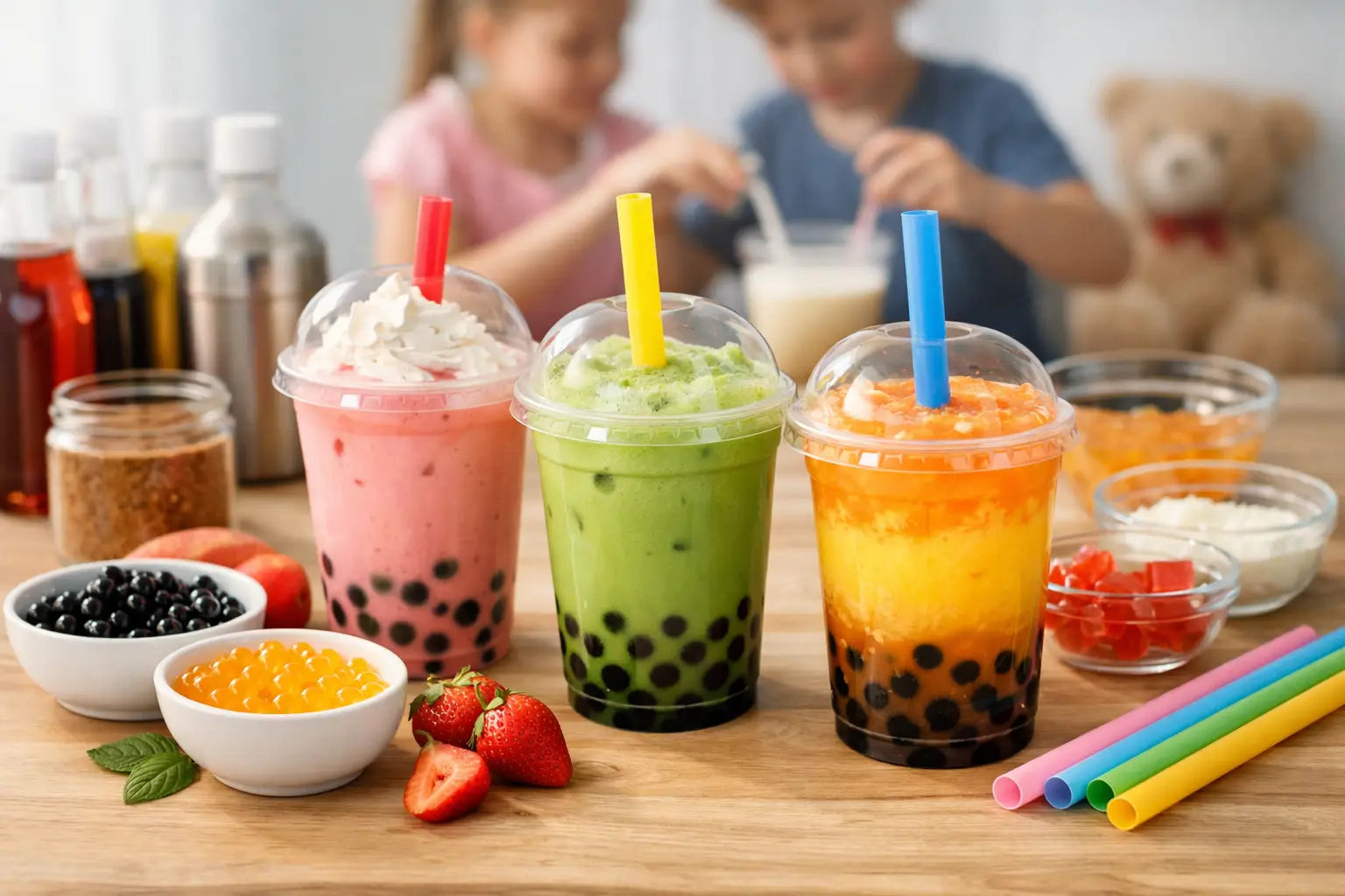 Kids Drink Kits for Brilliant Bubble Tea at Home