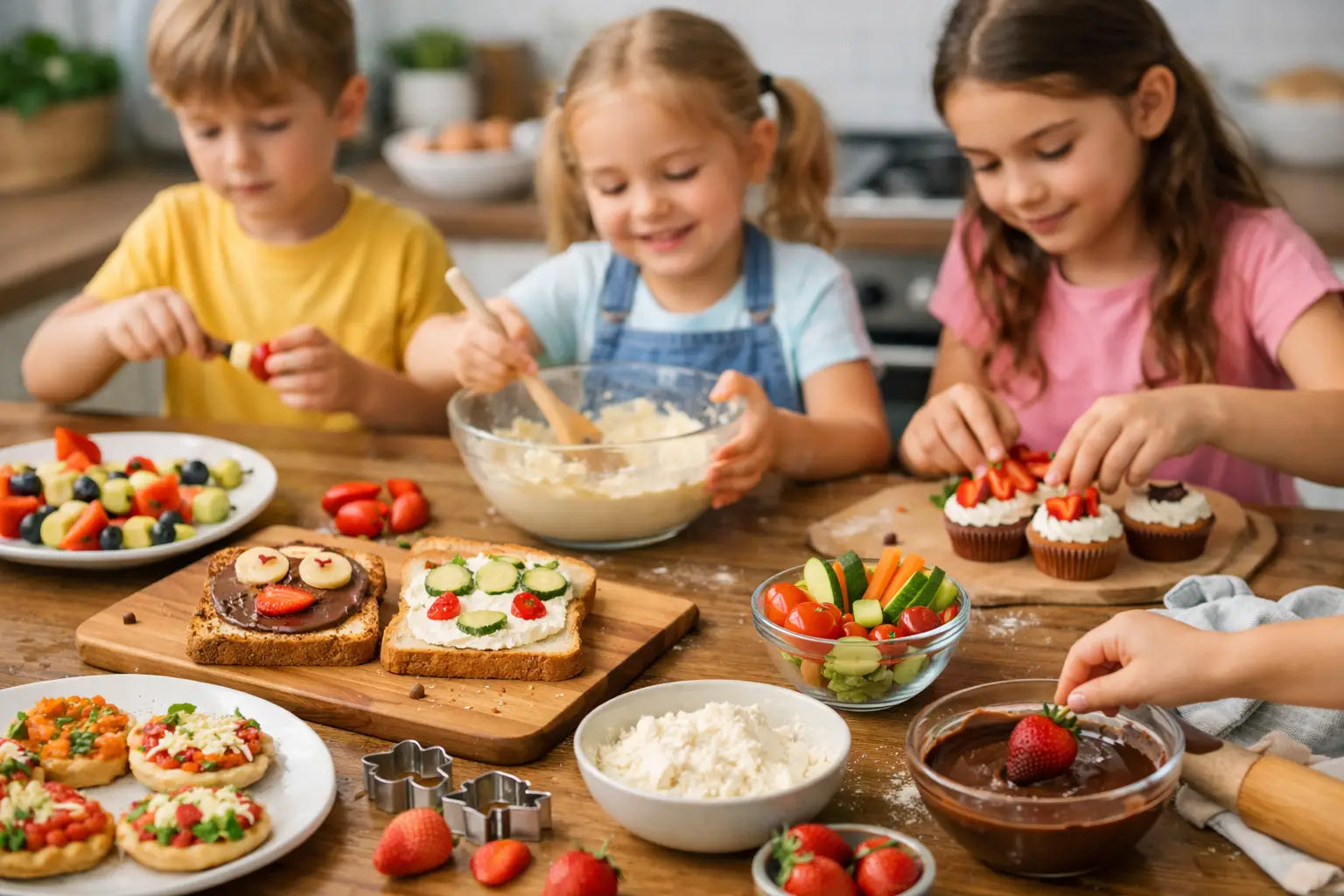 12 Food Activities for Children to Make at Home