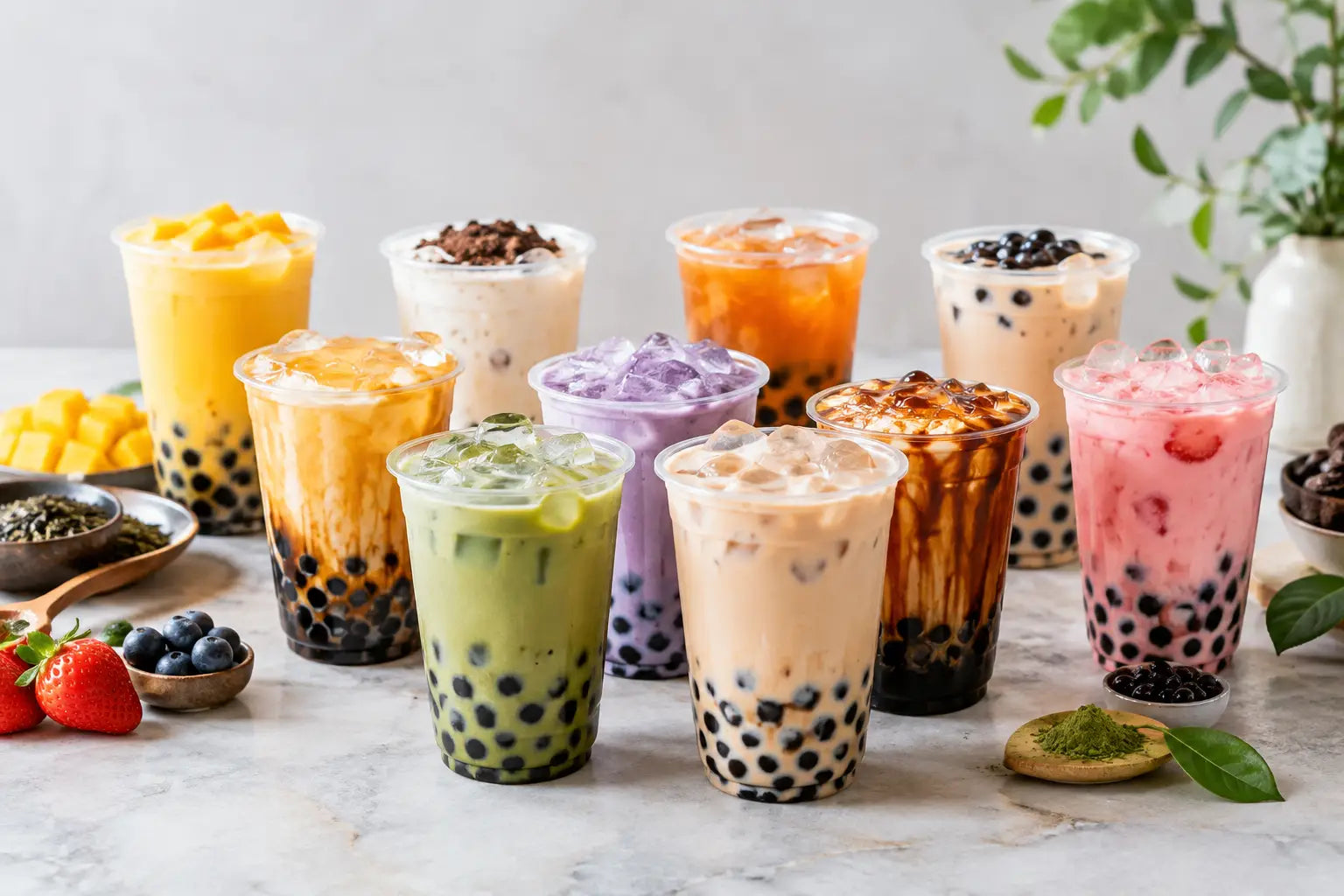 12 Bubble Tea Flavours to Try This Weekend