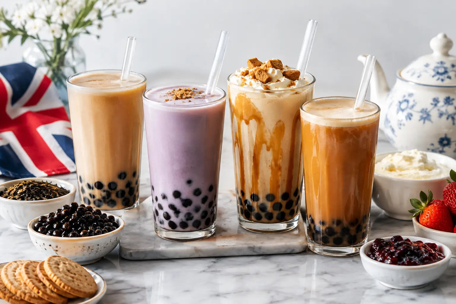 British Inspired Boba Flavours to Make at Home