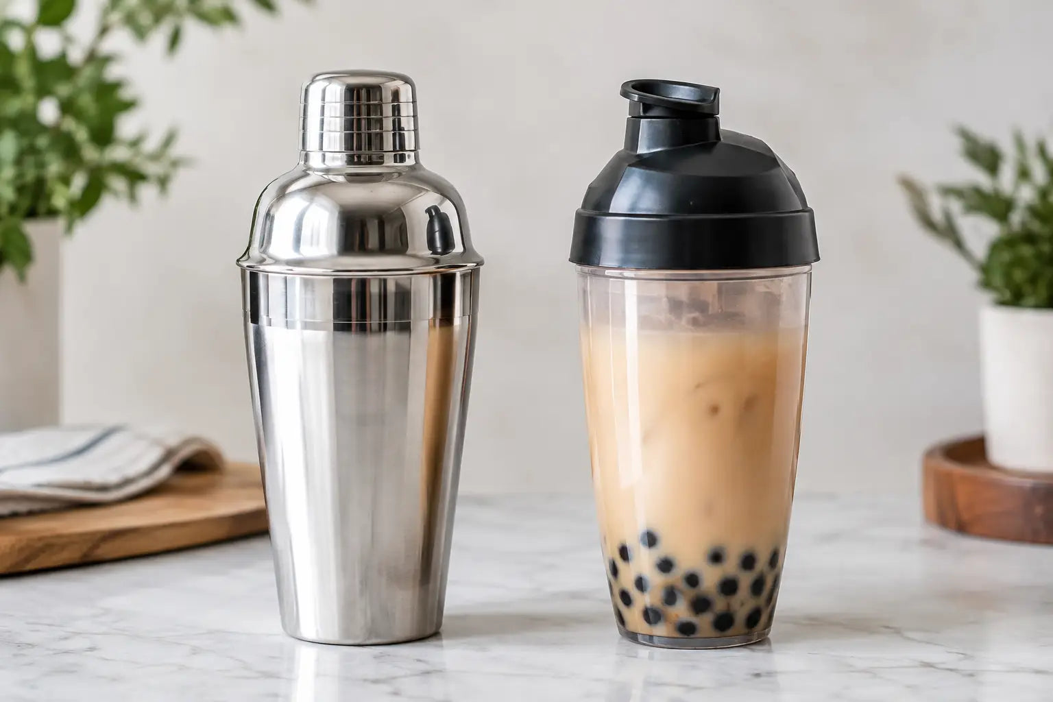 Cocktail Shaker Versus Boba Shaker Compared