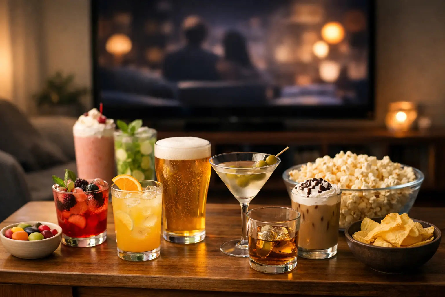 12 Best Drinks for a Movie Night at Home