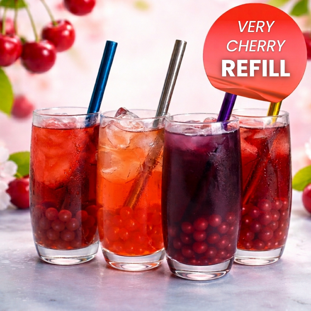 Very Cherry Refill Bubble Tea Kit – Bubble Panda