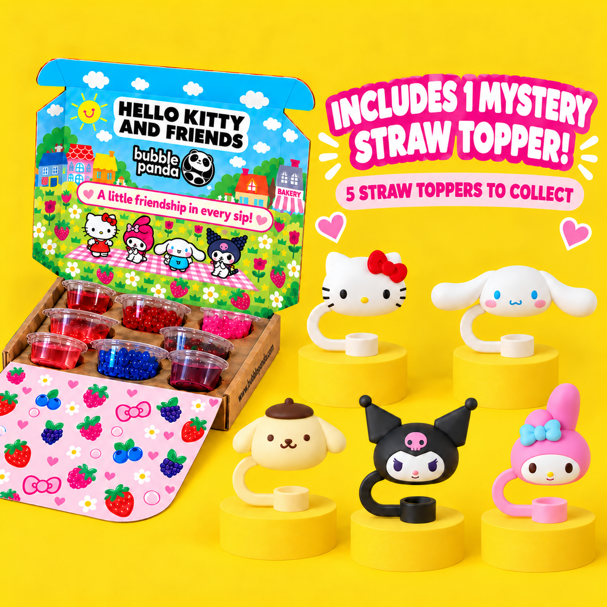 PRE-ORDER: Hello Kitty and Friends Bubble Tea Kit – Bubble Panda