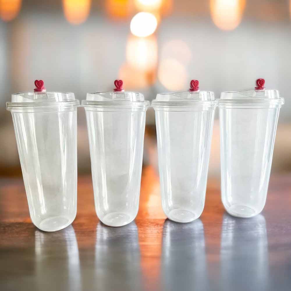 Bubble Tea Plastic Share Cups - BubbleTeaology