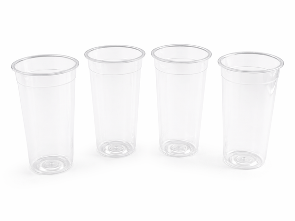 4 Bubble Tea Cups