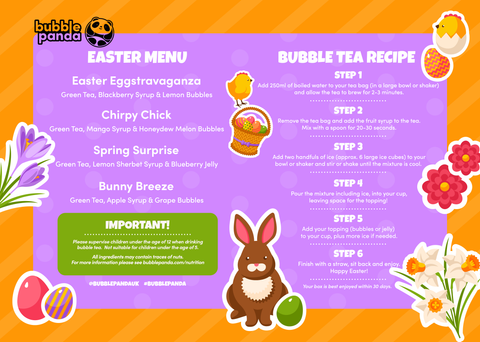 Easter Fruit Starter Bubble Tea Kit