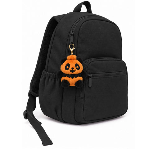 PRE-ORDER: Jack-O'-Panda Plushie Keyring