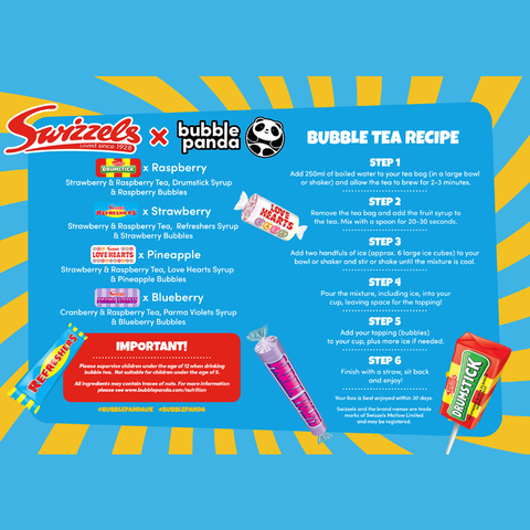 Swizzels X Bubble Panda Refill Kit (Pre-Order)
