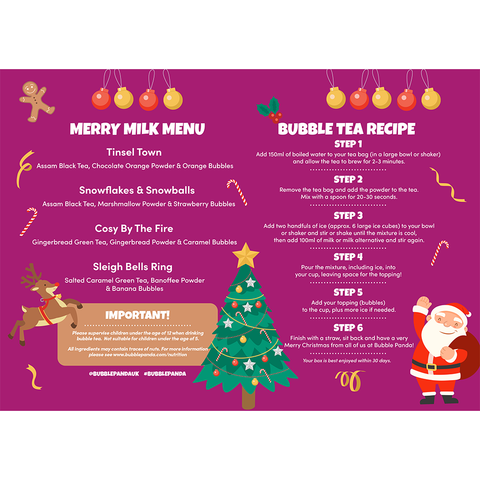 Christmas Merry Milk Refill Kit